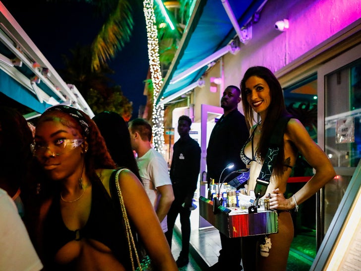 People Partying In Miami