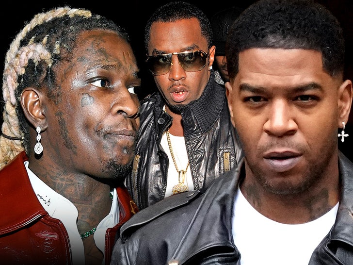 young thug kid cudi p diddy main getty