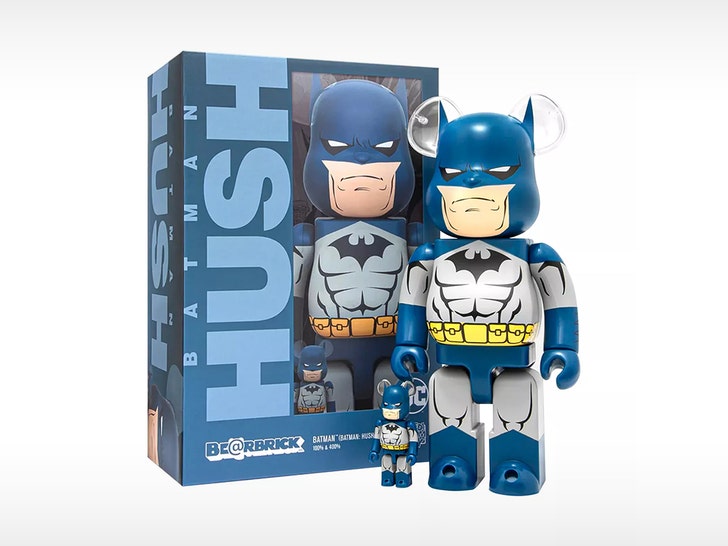 ben affleck batman plush toy bearbrick 1