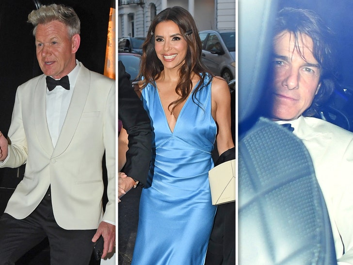 71b16d5a72d5497d90154176e63ae15e_md Celebrities Attend David Beckham's 50th Birthday Party