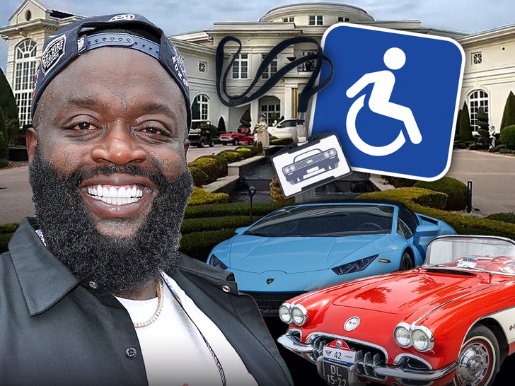 rick ross estate car show wheelchair accessible main getty Instagram-@theslipperysoap vomposite
