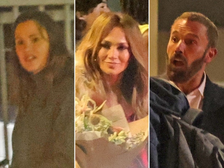 744f6d2e995a48efb284a61c0c48efab_md Jennifer Lopez, Ben Affleck, & Jennifer Garner -- Family Time