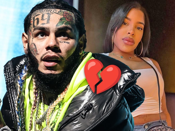 tekashi 69 and Ariela La Langosta getty insta