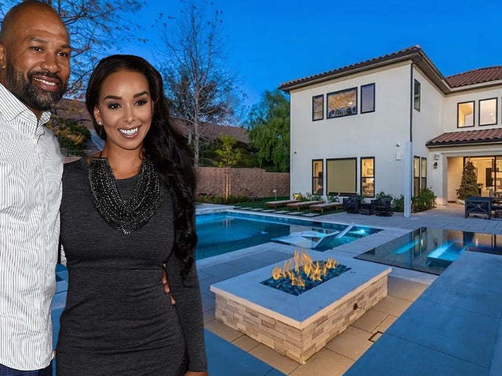 79680b26b3044865b236b45081c79be7_md Derek Fisher and Gloria Govan List $3 Million California Mansion