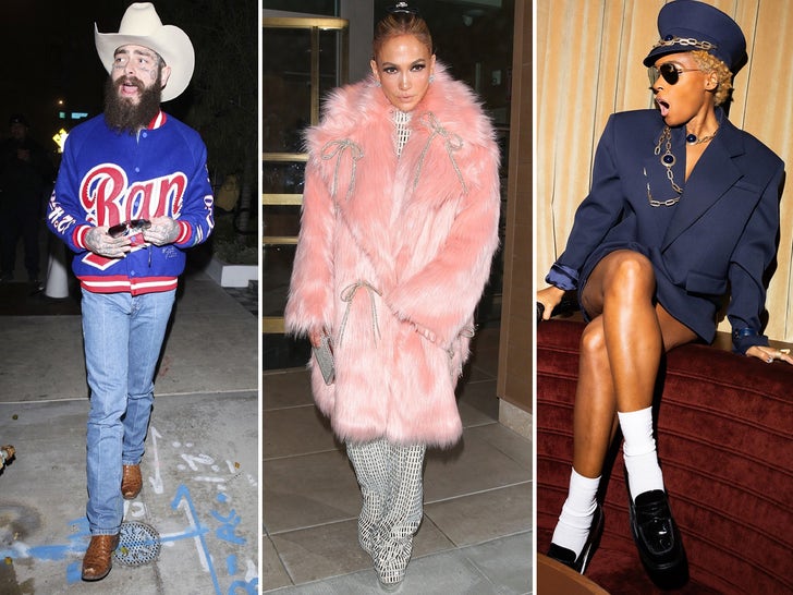 7d336aa82ff84ffcb2e4f35a4b630178_md Celebrities Hit Hollywood For Grammy Awards After Parties