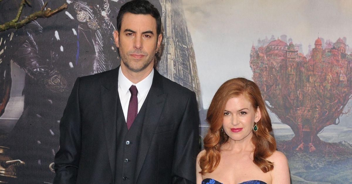 picture of Sacha Baron Cohen and Isla Fisher