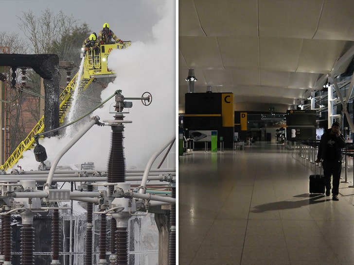 London's Heathrow Airport Closed After Fire