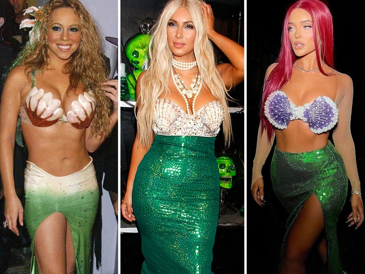 863dc0b2336840788528c7302e7ab66e_md Stars Dressed As Mermaids Through The Years