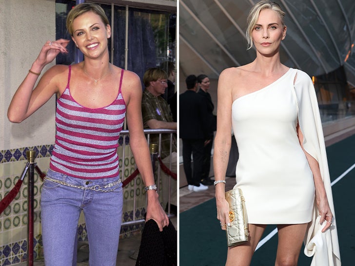 864e20bb6c604373a63d6d17f8acf7b7_md Charlize Theron -- Through the Years
