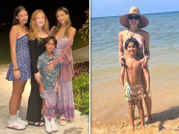 89a9756eb6ea4b87bf7ff3da00a303db_md Jessica Alba Enjoys Tropical Vacation With Kids