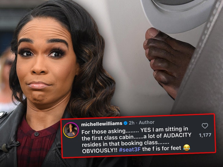 michelle-williams-plane-foot-getty-ig-1