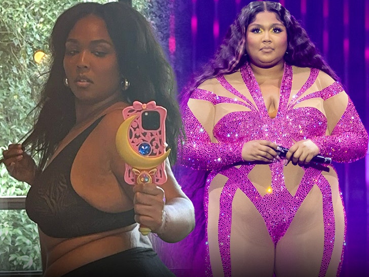 8cf59a895a874235ad8948a4e30368d2_md Lizzo Flaunts Butt in Underwear Selfie After Huge Weight Loss