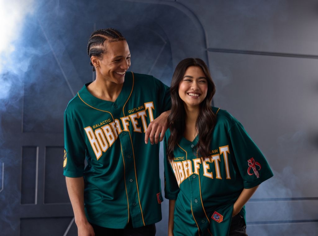 8dce0ac9-e48a-4008-bd74-31202de71357_1745807987 Shop Disney Store Star Wars May the 4th Collection Star Wars Boba Fett Baseball Shirt for Adults