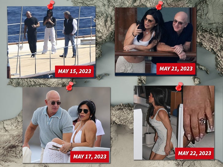 8e16f4d863c2453986fa8347bd35d76e_md-1 Jeff Bezos and Lauren Sanchez -- The Engagement Timeline