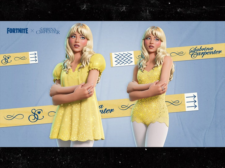 sabrina carpenter fortnite character epic games sub