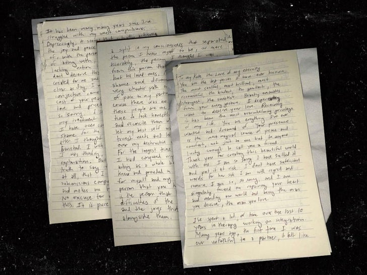 8f492d9e37434db18a5a3d3879be6007_md Mickey Madden Wife Domestic Violence Handwritten Letter Exhibits