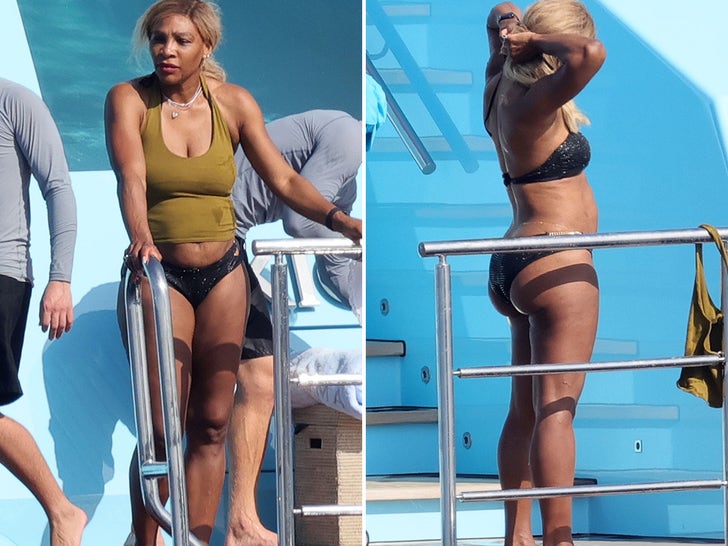 9348f0c273ff4de9ab87d5a14d429ee0_md Serena Williams Serves Up Summer Bod In Bikini Bottoms On Yacht