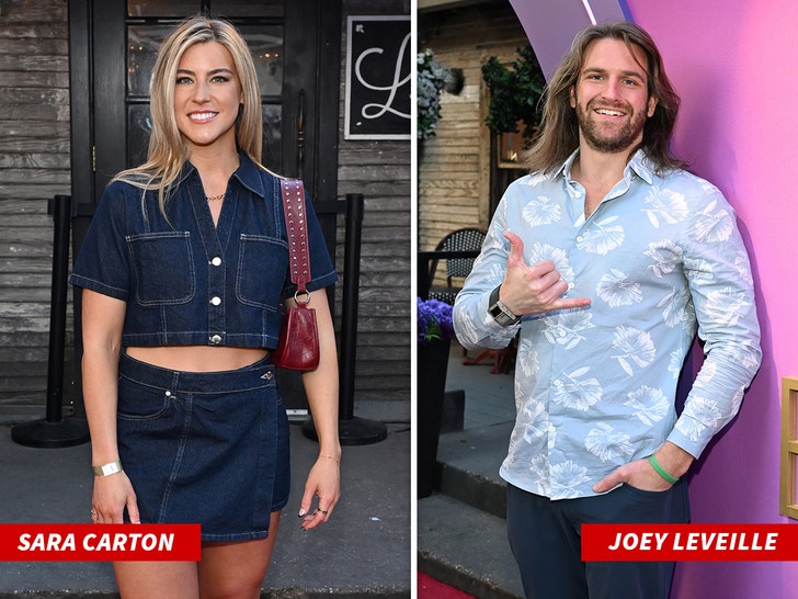 sara carton and Joey Leveille getty 1