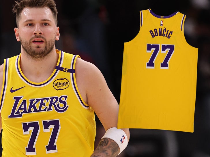 976af96a96bf4a84871a77f473bc4633_md Luka Doncic's Game-Worn Lakers Jersey Hits Auction!