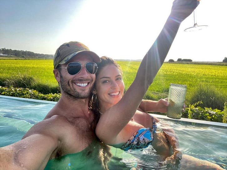 97df899214d3478b894858d39fe364cc_md Glen Powell And Gigi Paris -- Happier Times!