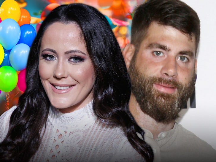 Jenelle Evans david eason party split main getty