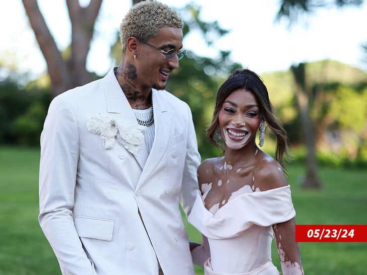 kyle kuzma winnie harlow sub getty swipe