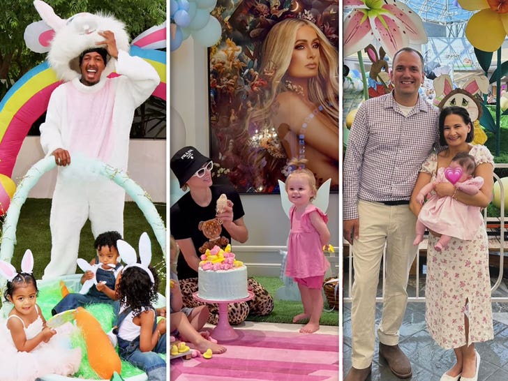 Celebs Celebrating Easter 2025