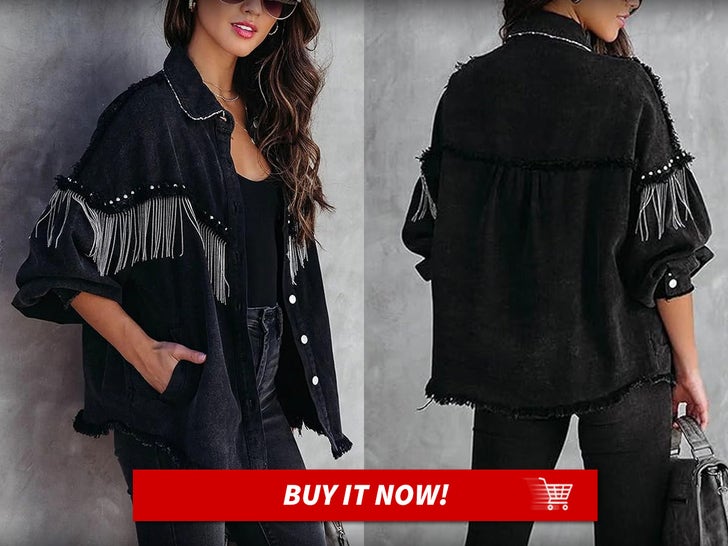 9dbc73f251664505a7d5034ebf325621_md Womens-Oversized-Black-Fringe-Denim-Jacket-MAIN