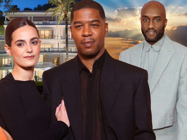 kid cudi wedding Villa Cap Estel and Virgil Ablo getty capestel