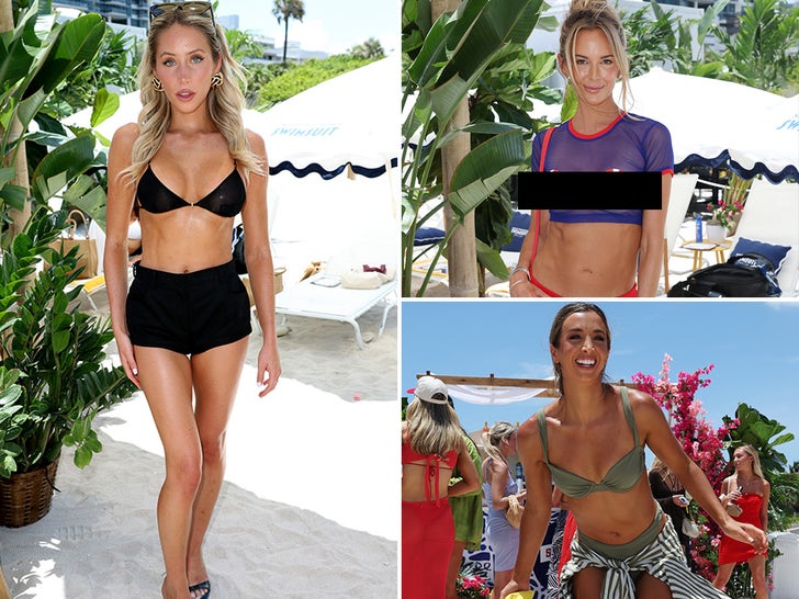 Alix Earle, Katie Austin, Jena Koepka Rock Tiny Bikinis At S.I. Swimsuit Bash
