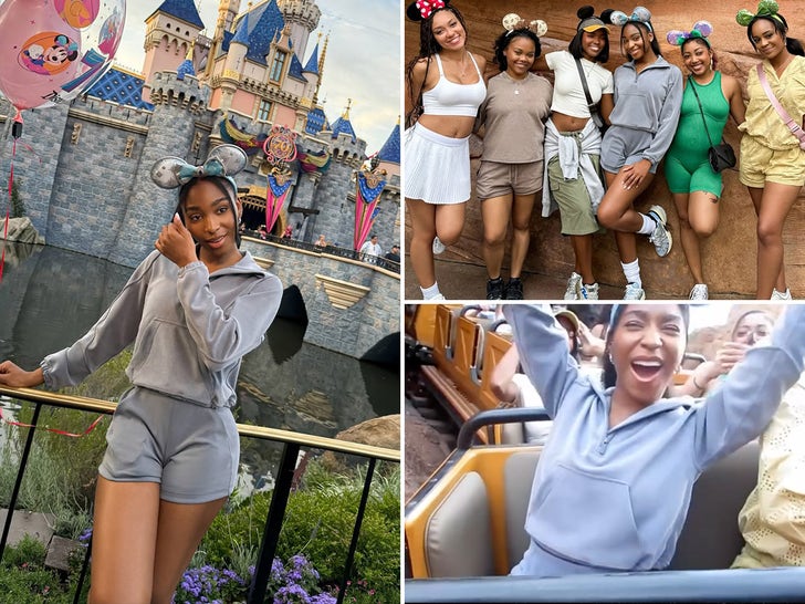 Normani's Magical Day At Disneyland