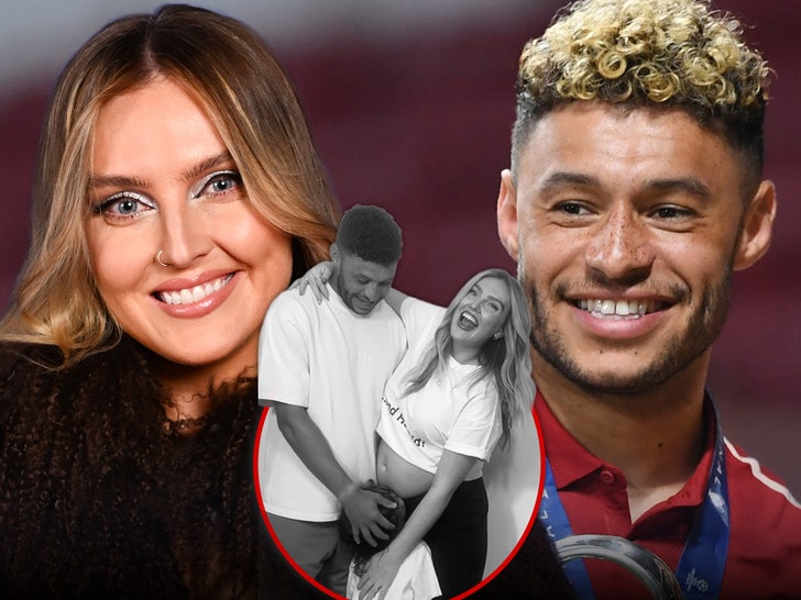perrie edwards alex chamberlain baby main getty instagram composite