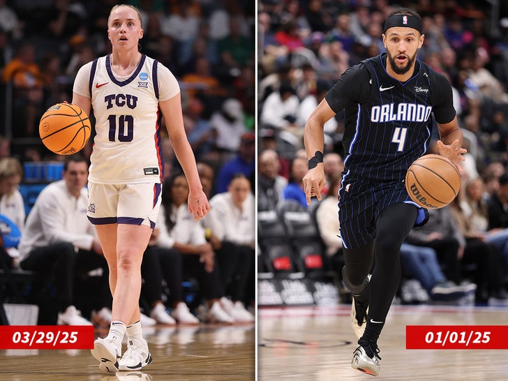 hailey van lith, jalen suggs basketball split sub getty swipe