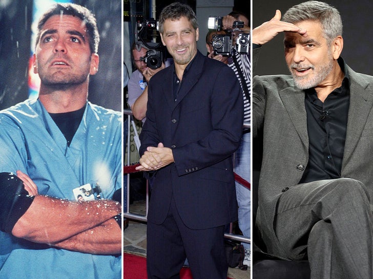 a6b886f9e005449fb0110e8a911f57e0_md George Clooney Through The Years
