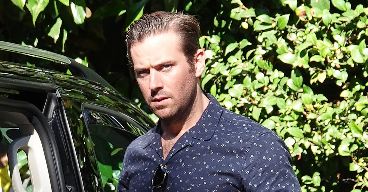 armie hammer mustache golf photos abuse accusations