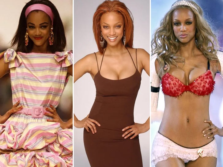 b247dca173da43f48f73597772eeda41_md Tyra Banks' Modeling Moments -- Through The Years