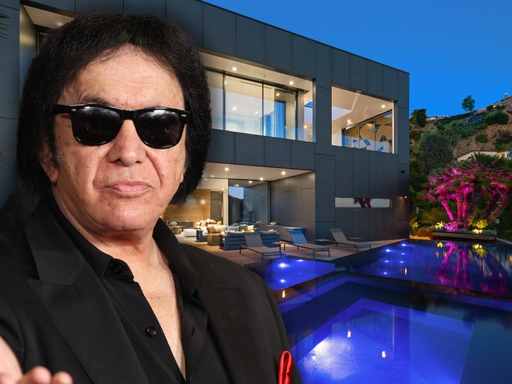 Gene Simmons Beverly Hills Home