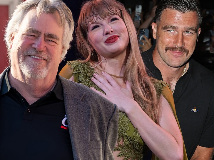 taylor swift ed kelce travis kelce getty comp