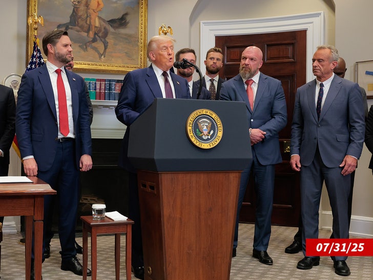 donald trump jd vance rfk triple h sub getty swipe 2