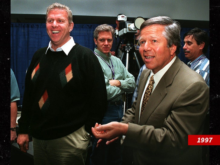 robert kraft bill parcells patriots sub getty swipe 2