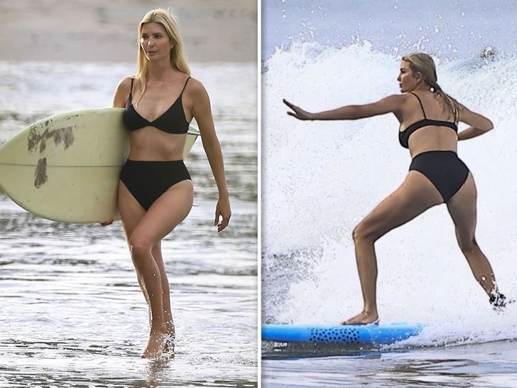 c06e3fff1d654443b4494b089dfe5d8b_md Ivanka Trump hits the waves in Costa Rica