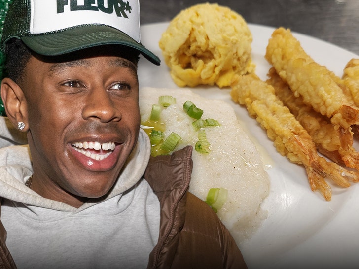tyler the creator donates meals to Los Angeles Mission