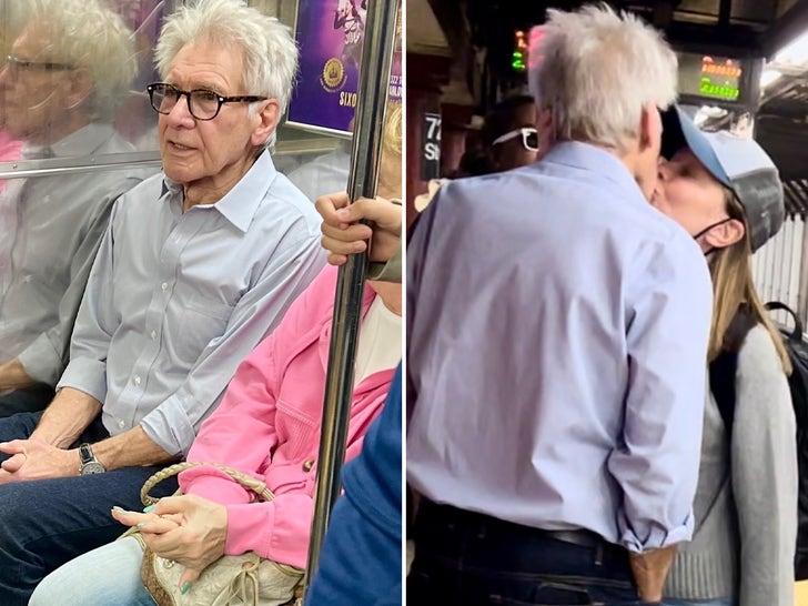 cad77f6c141540b4b958539ad00416f1_md Harrison Ford Hits NYC Subway With Wife Calista Flockhart
