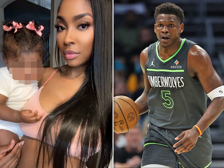little miss golden Ayesha Howard anthony edwards split sub instagram getty