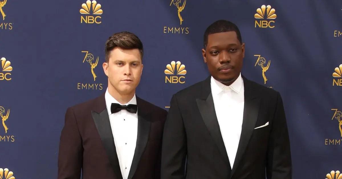 colin-jost-michael-che-1760892894745 photo of Colin Jost and Michael Che