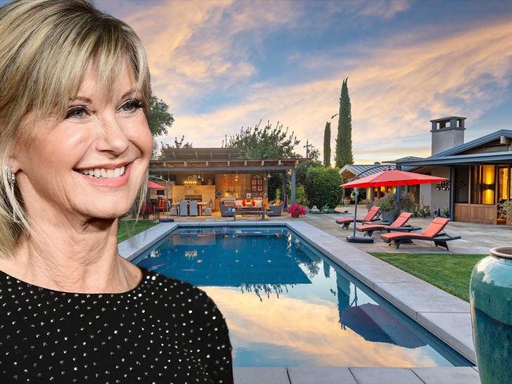 Olivia Newton John's Former Lush California Ranch