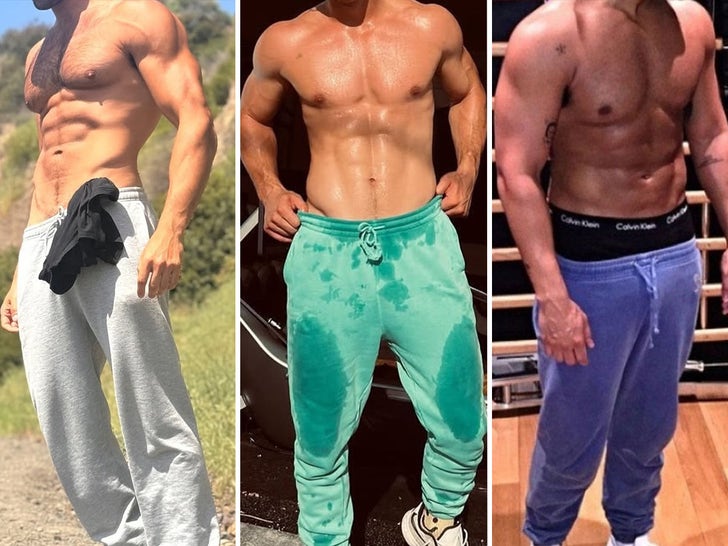 d274346defeb42aa8a73124c49cf5eb9_md Shirtless Studs In Sweatpants -- Guess Who!