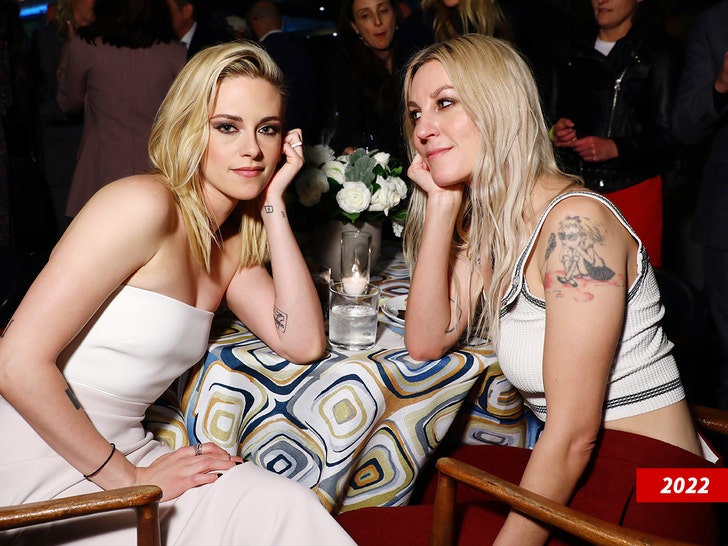 kristen stewart and dylan meyer 2022 getty 1