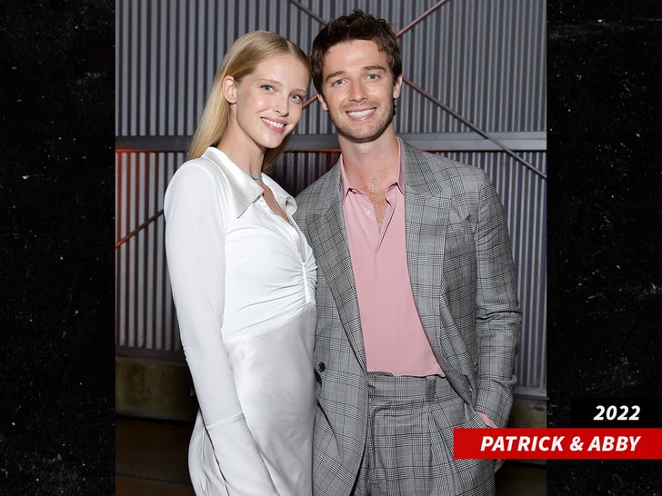 patrick schwarzenegger fiancee abby champion sub getty swipe