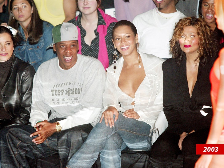 beyonce and jay z tina knowles 2003 getty 1